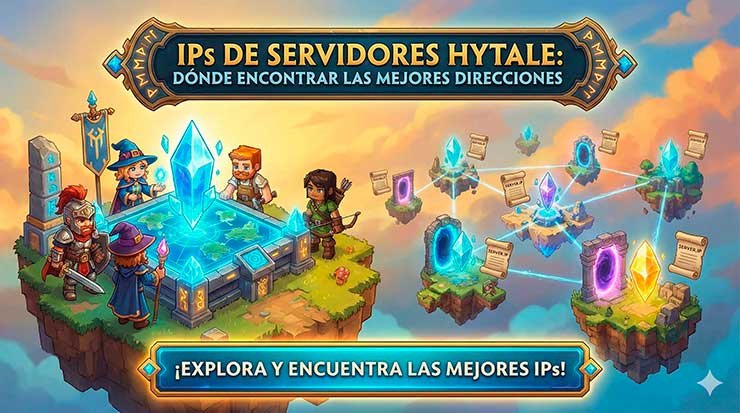 ips servidores hytale